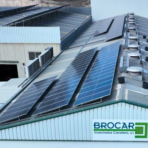 Placas solares en Brocar